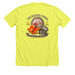 TGC 10th Anniversary T-Shirt Neon, a Neon Yellow Premium Unisex Tee (back-view)