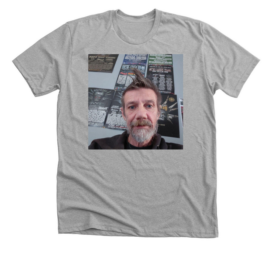 Garry merch&nbsp;, a Athletic Heather Premium Unisex Tee