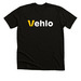 Vehlo - Shirts, a Solid Black Blend Premium Unisex Tee