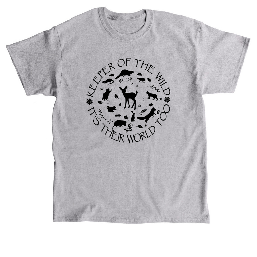 Keeper of the Wild, a Sport Grey Classic Unisex Tee