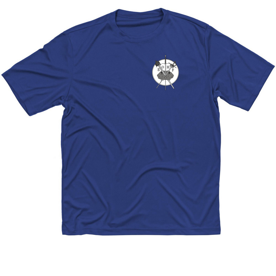 SOHF Activewear Shirts, a True Royal Classic Performance Tee