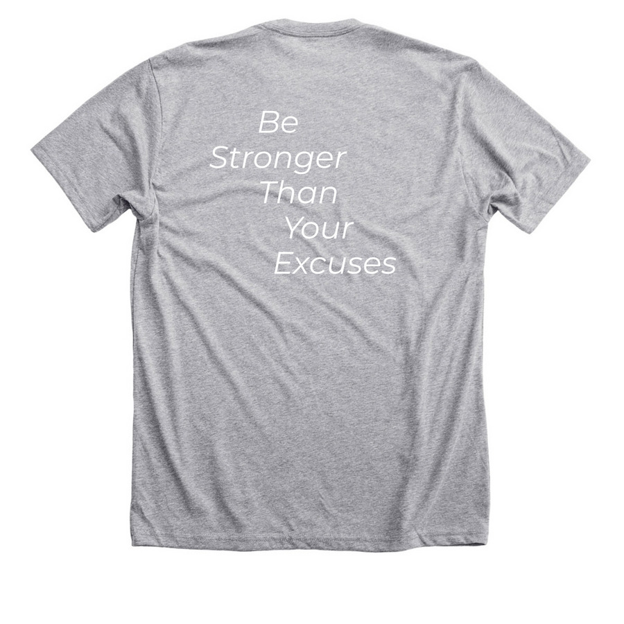 CNN Liftz, a Athletic Heather Premium Unisex Tee (back-view)