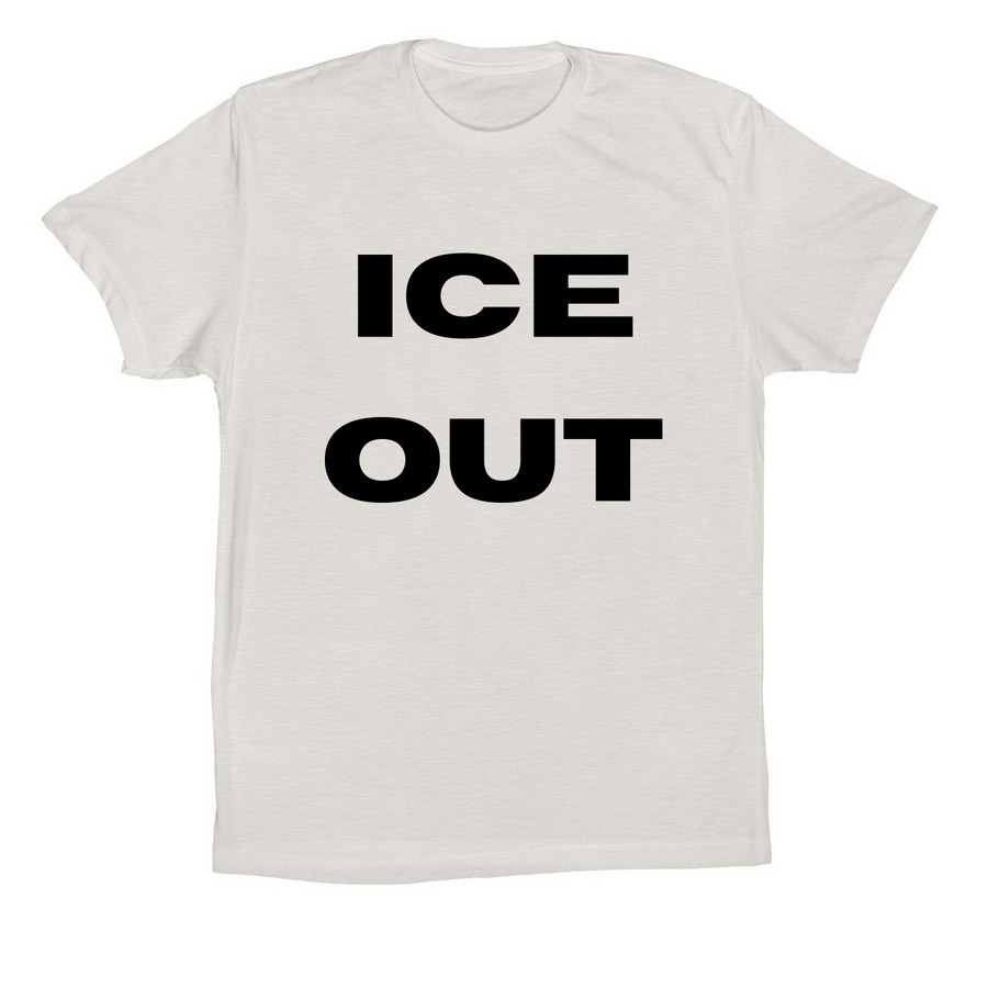 ICE OUT T-Shirts -We the Artists, a Vintage White Premium Cotton Tee