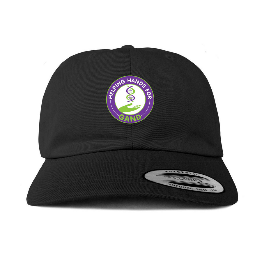 Hat's Off to GAND!&nbsp;, a Black Printed Classic Baseball Cap