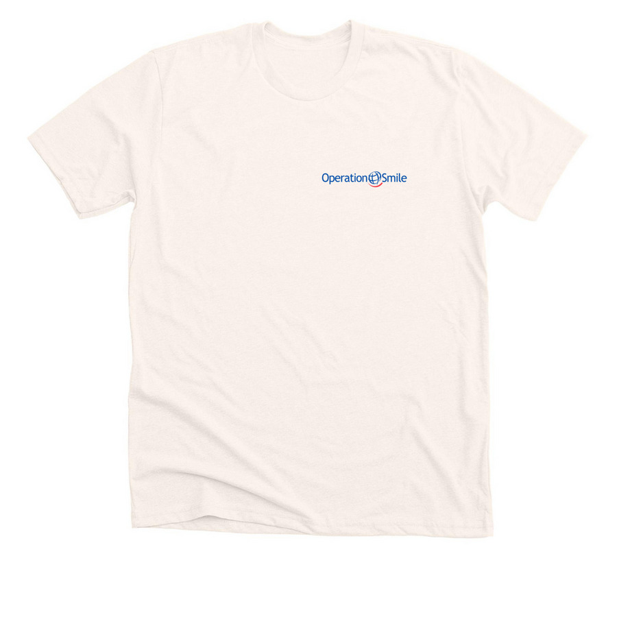 ISLC Shirt for USA Participants, a Heather Natural Premium Unisex Tee