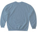 Cross Sweatshirt, a Stone Blue Softstyle Crewneck Sweatshirt (back-view)