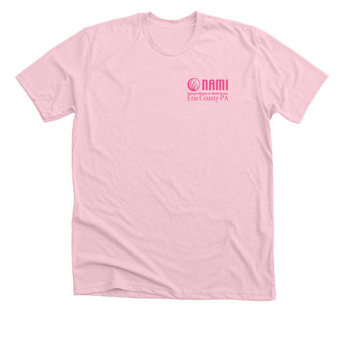 End the Stigma!, a Heather Pink Premium Unisex Tee