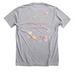 SUNY Upstate Spring Shirt, a Athletic Heather Premium Unisex Tee (back-view)
