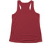 Performance Tees, a True Red Women's Performance Tank (back-view)