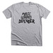 Library Defender, a Athletic Heather Premium Unisex Tee