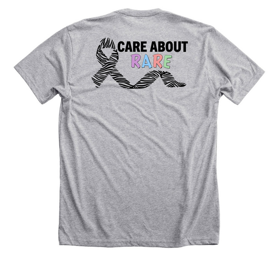 Kayce's Krew, a Athletic Heather Premium Unisex Tee (back-view)