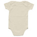 New to the Herd, a Natural Infant Onesie (back-view)