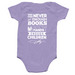 Arkansas Imagination Library Infant Onesie, a Lavender Infant Onesie (back-view)