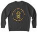 Warriors From the Sea&nbsp;"ACTIVEWEAR"&nbsp;Light Prnt, a Anthracite Nike Club Fleece Crewneck Sweatshirt (back-view)