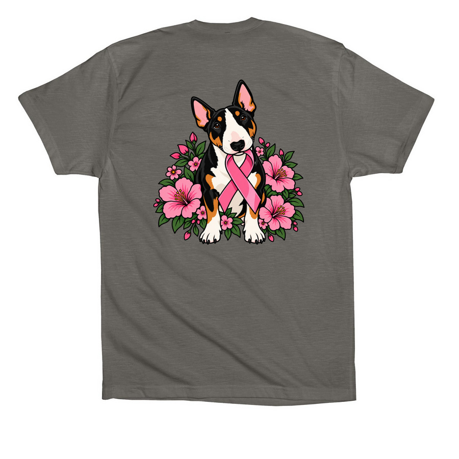 Breast Cancer Awareness, a Storm Premium Cotton Tee (back-view)