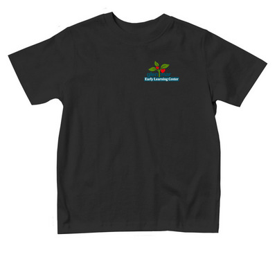 Glen Mar ELC Toddler Tees, a Black Toddler Tee