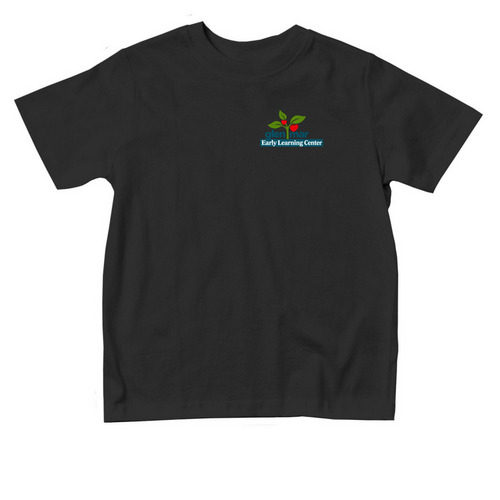 Glen Mar ELC Toddler Tees, a Black Toddler Tee