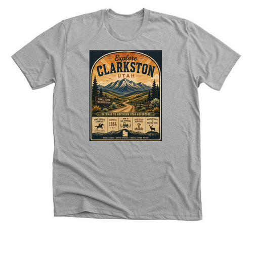 Explore, a Athletic Heather Premium Unisex Tee