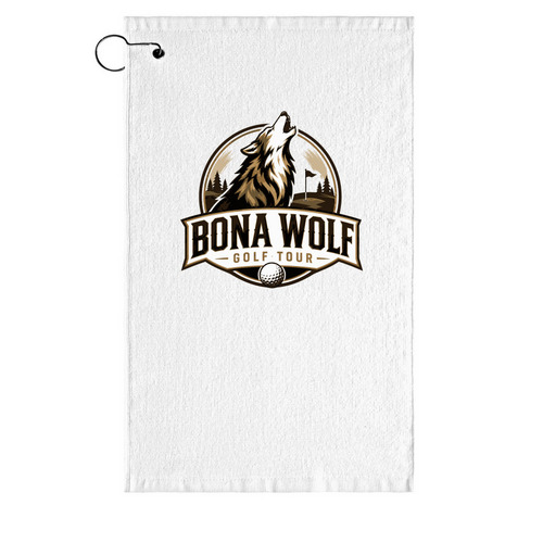 Golf Towel, a White Golf Towel