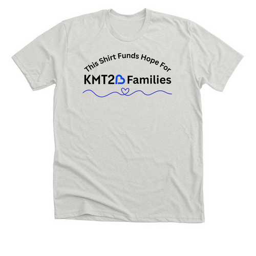 KMT2B Dystonia Foundation, a Heather Cement Premium Unisex Tee
