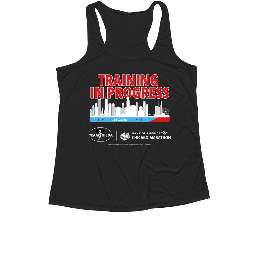 Team Gilda: Training in Progress, a Black Women's Performance Tank