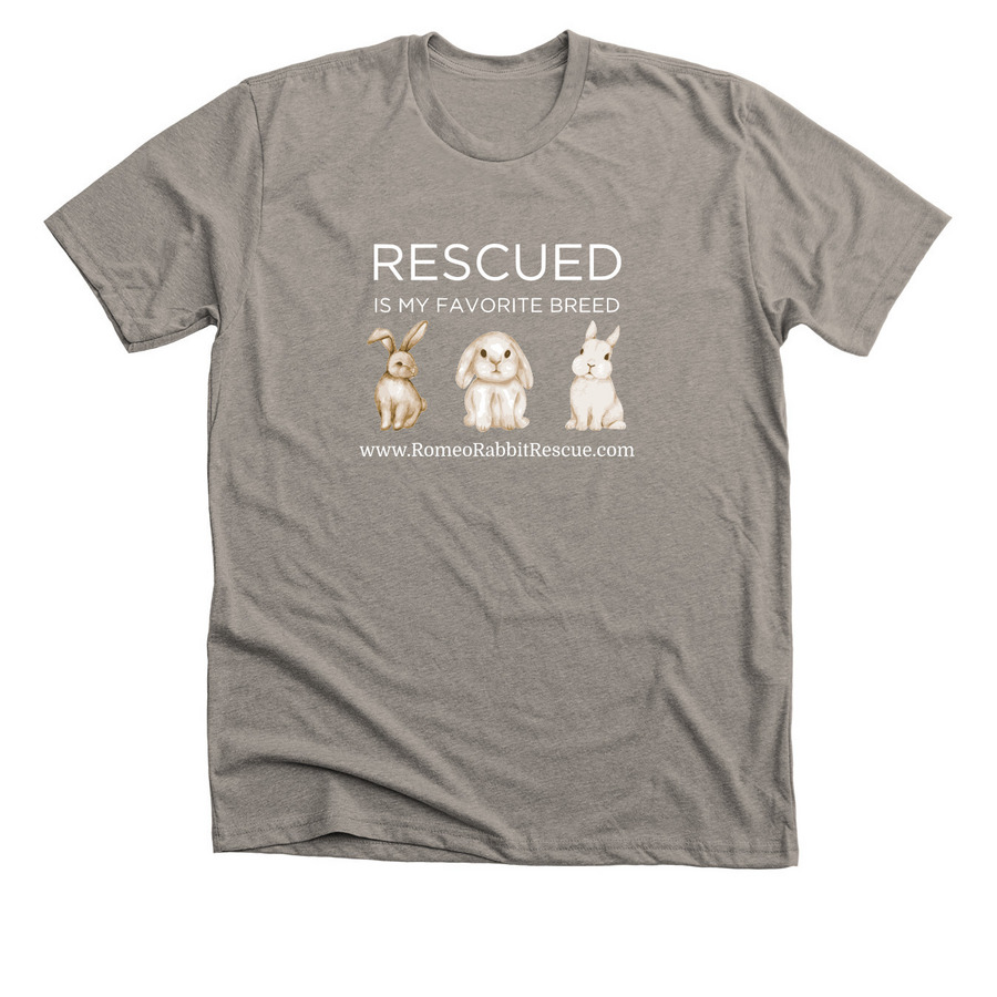 RRR Adoption Center Fundraiser, a Heather Stone Premium Unisex Tee