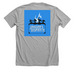 Jandar's Dispatch Apparel, a Athletic Heather Premium Unisex Tee (back-view)