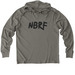 NBRF TEAM BORZOI LIFE, a Driftwood Grey Allmade Organic Cotton Mineral Dye Hoodie Tee
