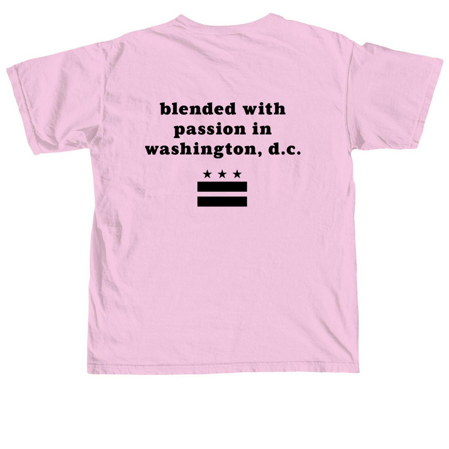 Female Rage Tee - Text Only&nbsp;, a Blossom Comfort Colors Unisex Tee (back-view)
