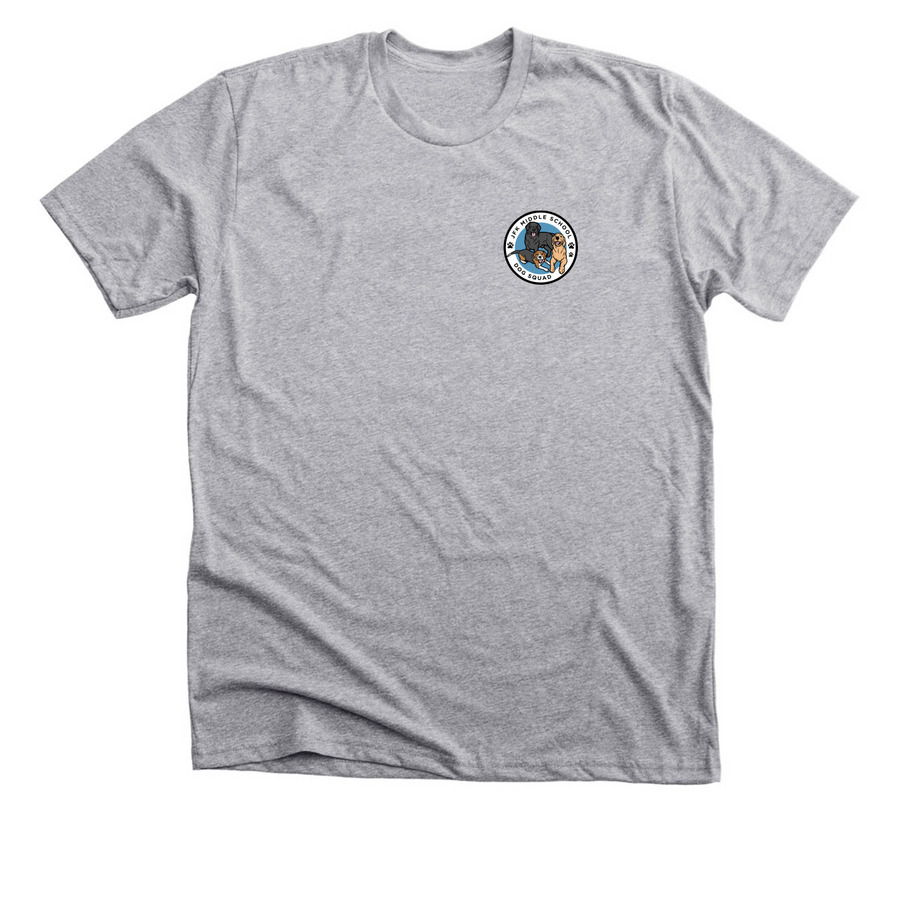 JFK Dog Squad, a Athletic Heather Premium Unisex Tee