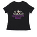 GhostFromDaLo Logo, a Black Women's Relaxed V-Neck Tee
