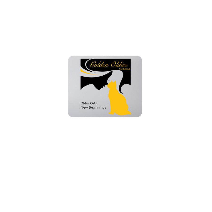 Golden Oldies Mouse Pad, a White Full Color Mouse Pad