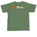Sol Woman (Cream), a Hemp Comfort Colors Unisex Tee (back-view)