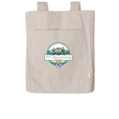 10th Anniversary Tote, a Pumice Reclaimist Everywhere Tote Bag