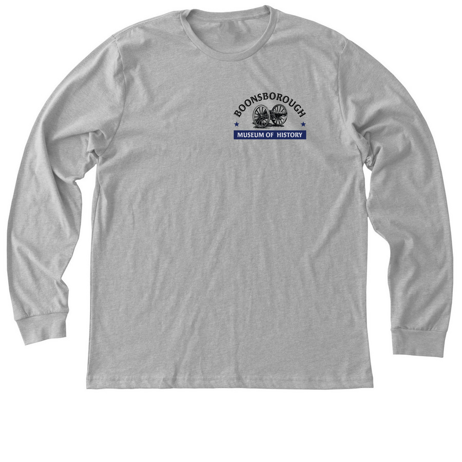 Boonsboro Built it First Long Sleeve, a Athletic Heather Premium Long Sleeve Tee