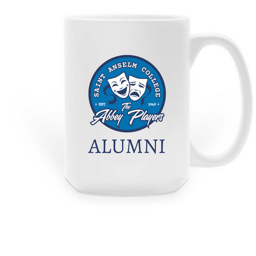 Alumni Abbey Players Mug&nbsp;, a White Large Coffee Mug