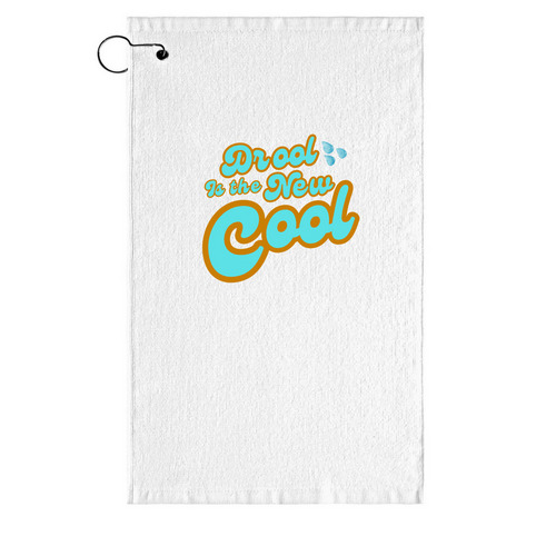 Doggy Drool Mop, a White Golf Towel