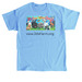 Jill?s FarmAnimal Rescue, a Carolina Blue Classic Unisex Tee