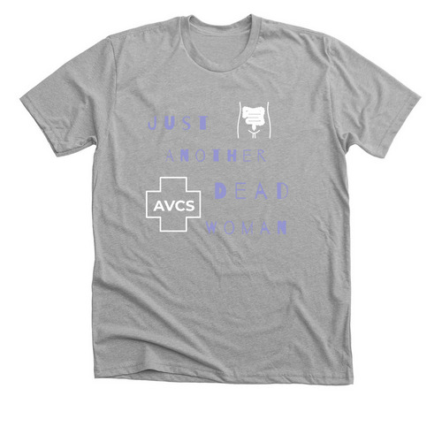 Just Another Dead Woman-AVCS, a Athletic Heather Premium Unisex Tee