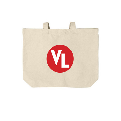 Canvas VL Tote Bag, a Natural Cotton Canvas Tote Bag