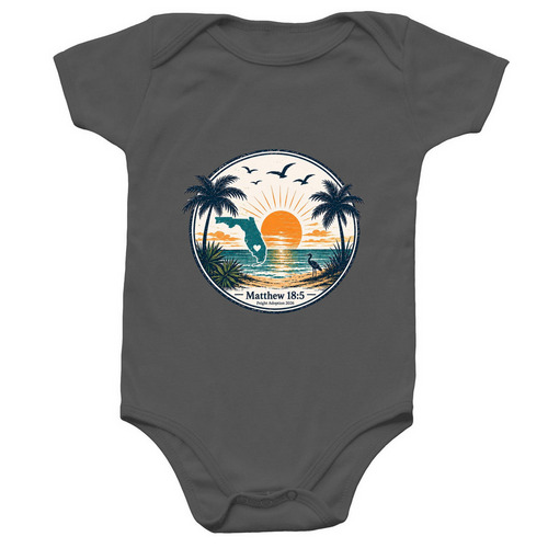 Infant Onesie Peight Adoption 2026&nbsp;, a Charcoal Infant Onesie