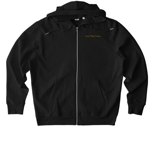 Paradise Radio, a Black Stanley/Stella Unisex Cultivator 2.0 Zip Up Pullover Hoodie