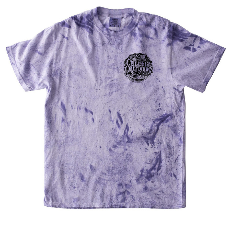 College Outdoors Sequoia Tops, a Amethyst Comfort Colors Colorblast Tee