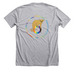 YOU BELONG: Kinkatopia's Most Colorful Line, a Athletic Heather Premium Unisex Tee (back-view)