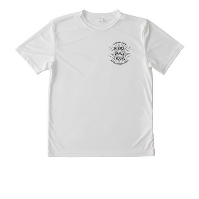 Athletic Logo Gear, a White Youth Performance Tee