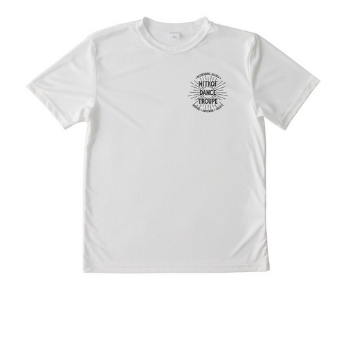 Athletic Logo Gear, a White Youth Performance Tee