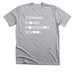 Adult Sizes with White Logo, a Athletic Heather Premium Unisex Tee
