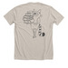 Always Carry A Book, a Heather Dust Premium Unisex Tee (back-view)