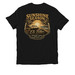 ET Sunshine Season T, a Deep Black Allmade Organic Cotton Unisex Tee (back-view)