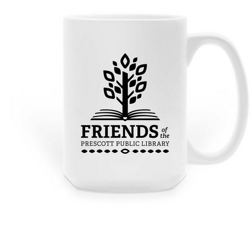 Friends of PPL Mugs, a White Large Coffee Mug